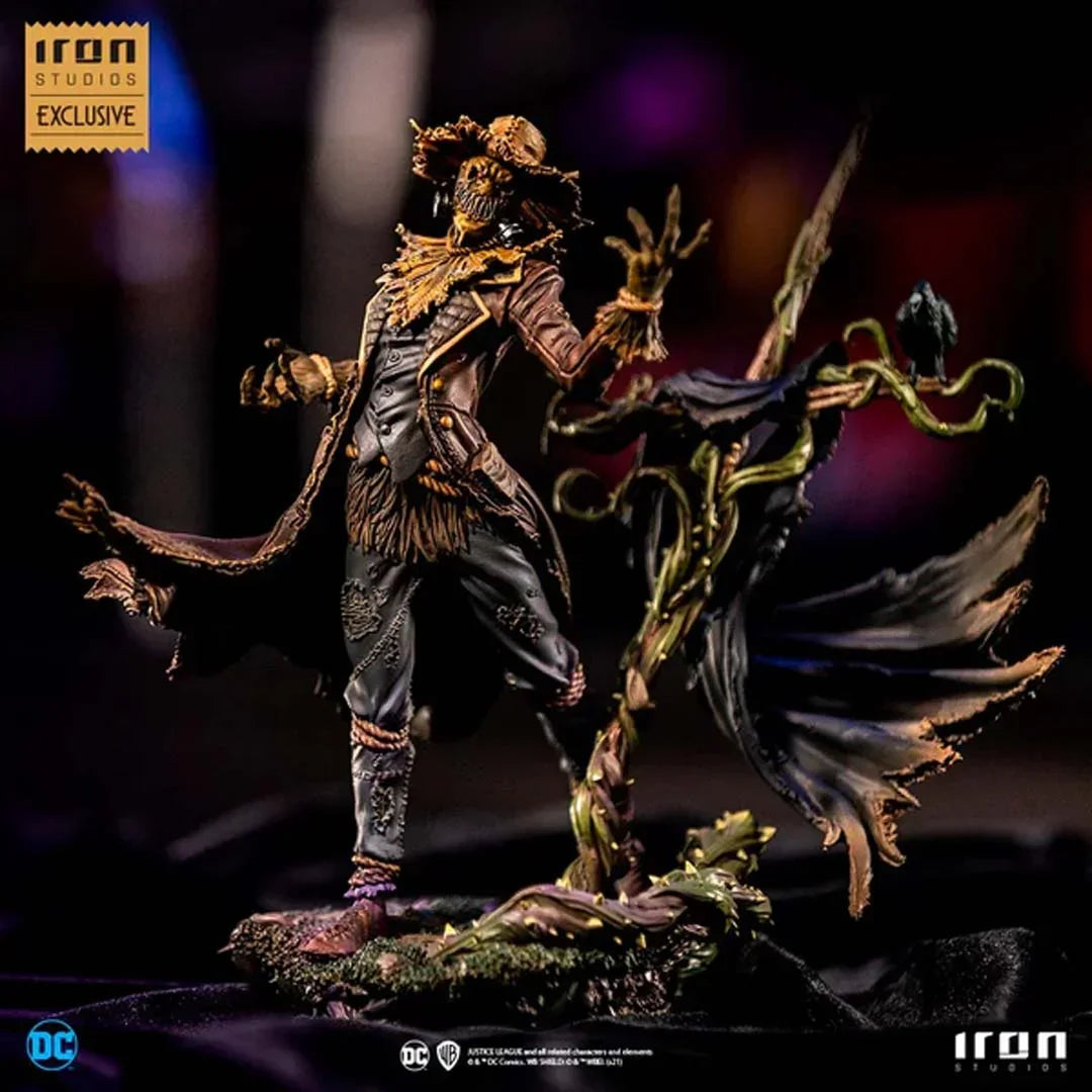 Iron Studios! Collectible Showpiece Statue SCARECROW DELUXE ART SCALE 1/10 - EXCLUSIVE CCXP 22 - Jaiman Toys