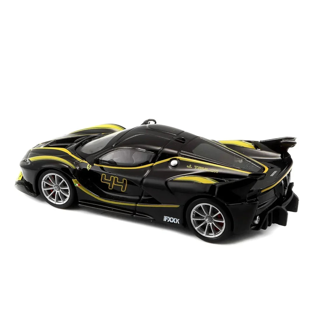 Bburago - 1/43 Scale Model Ferrari FXX K- Signature Series Sports Car Model (BLACK) Age 14+ - Jaiman Toys