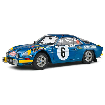 Solido 1/18 Alpine A110 1600S Rally De Montecarlo 1972 #6 J.C Andruet-Pagani - Jaiman Toys