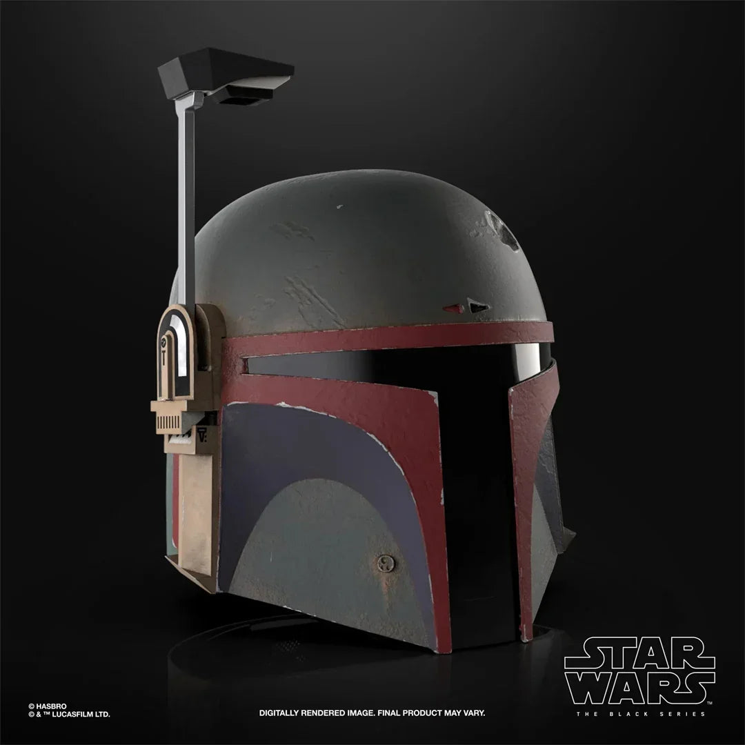 Hasbro Star Wars Black Series Boba Fett Re-Armored Helmet Prop Replica | Full-Scale 1:1 | 14+ Age