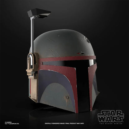 Hasbro Star Wars Black Series Boba Fett Re-Armored Helmet Prop Replica | Full-Scale 1:1 | 14+ Age