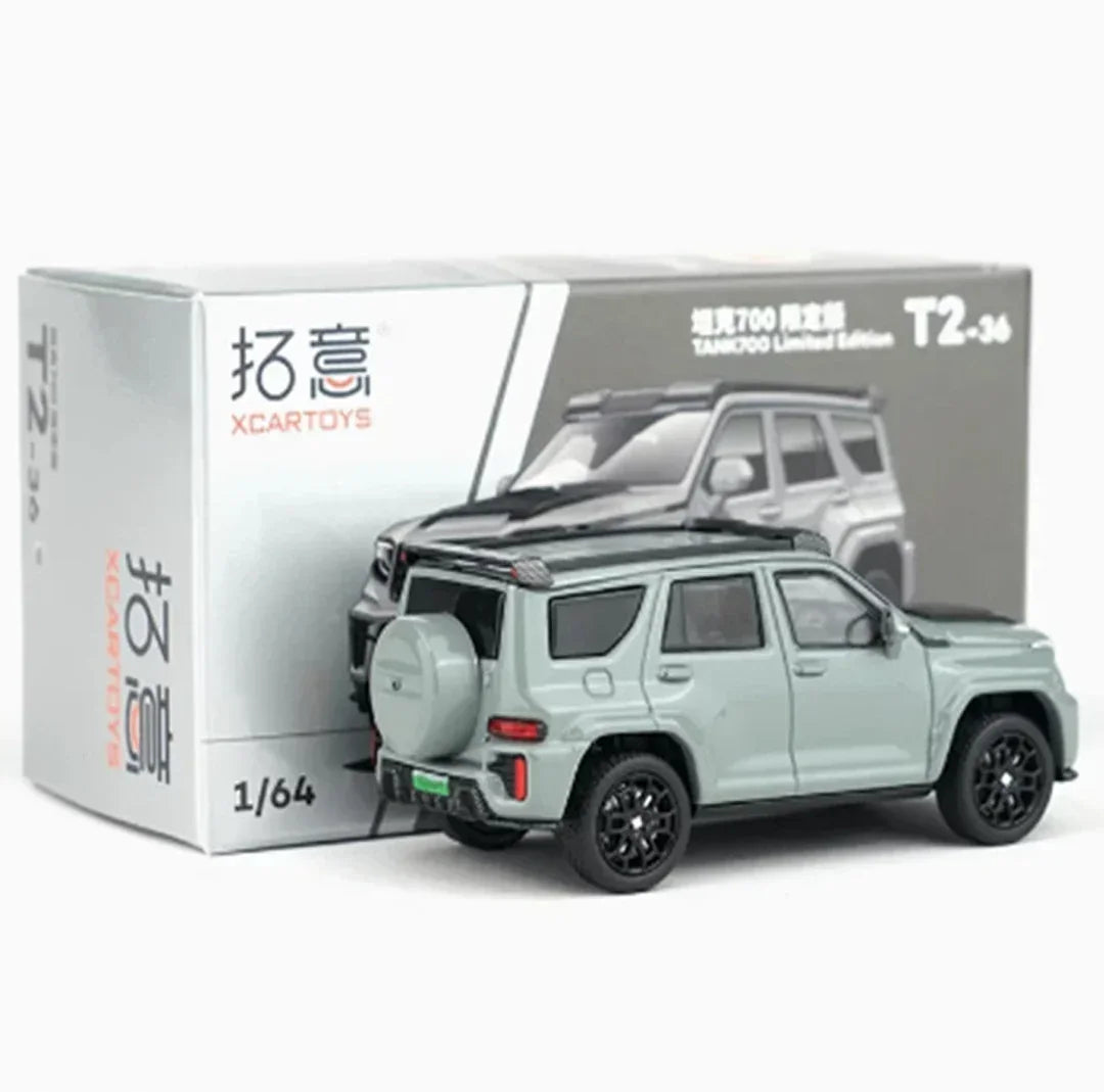 XCARTOYS 1:64 Tank 700 Limited Edition Diecast | Forged Grey | T2-36