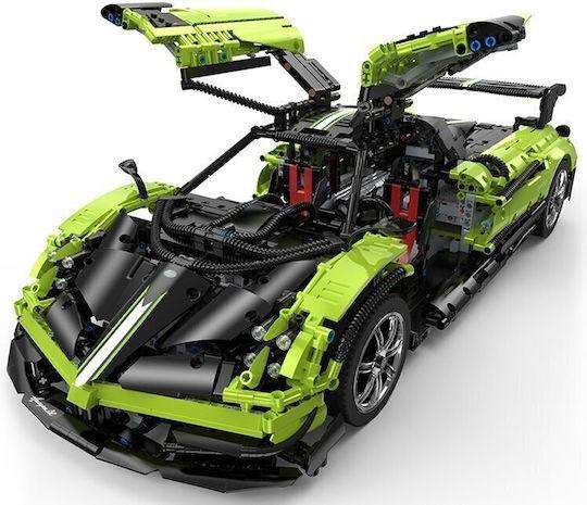 RASTAR Pagani Huayra BC 97900-G RC Building Blocks 1:8 Scale (2899 Pieces) | Licensed Hypercar Model Kit 14+