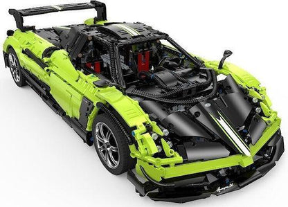 RASTAR Pagani Huayra BC 97900-G RC Building Blocks 1:8 Scale (2899 Pieces) | Licensed Hypercar Model Kit 14+