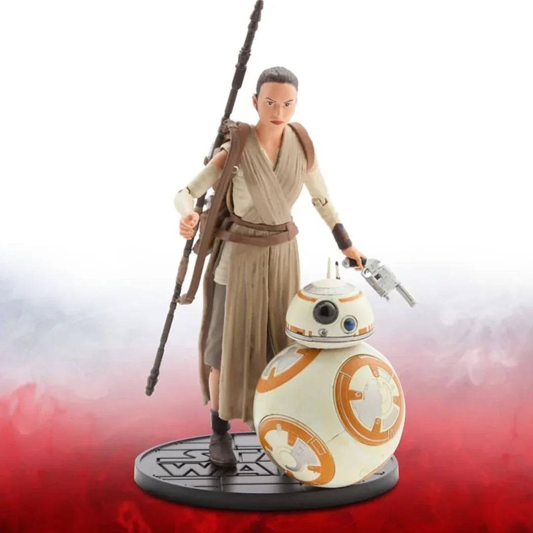 Rey and BB-8 Elite Series Die Cast Action Figures - 6'' - Star Wars - Jaiman Toys