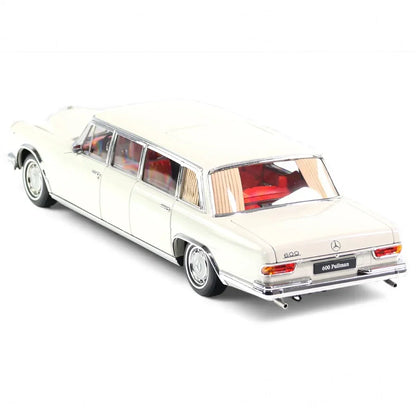 GCD 1:64 Scale Mercedes-Benz 600 Pullman Limousine – Off-White | Premium Diecast Model Car