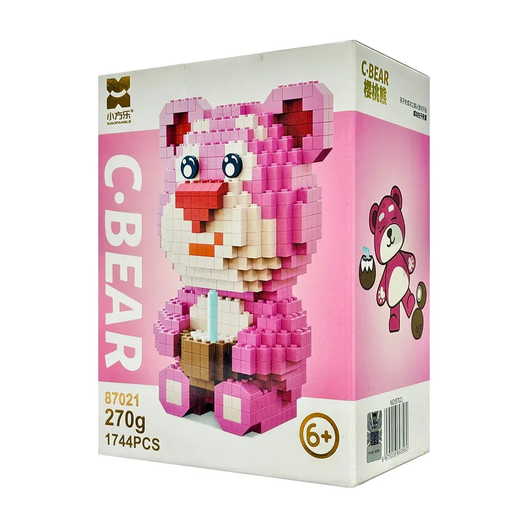 C. Bear Building Blocks Minifigure 6 Inch as Birthday Gift for Kids - Jaiman Toys