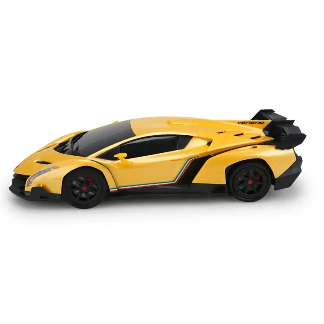 Guokai 1:14 Scale Lamborghini Veneno Remote Control Car – Officially Licensed RC Supercar with 2.4GHz Control, Functional LED Lights & High-Speed Performance for Kids & Hobbyists - Jaiman Toys