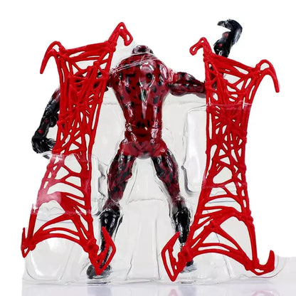 Venom Spider-Man Carnage Spiderman With Capture Webs 6" Action Figure - Jaiman Toys