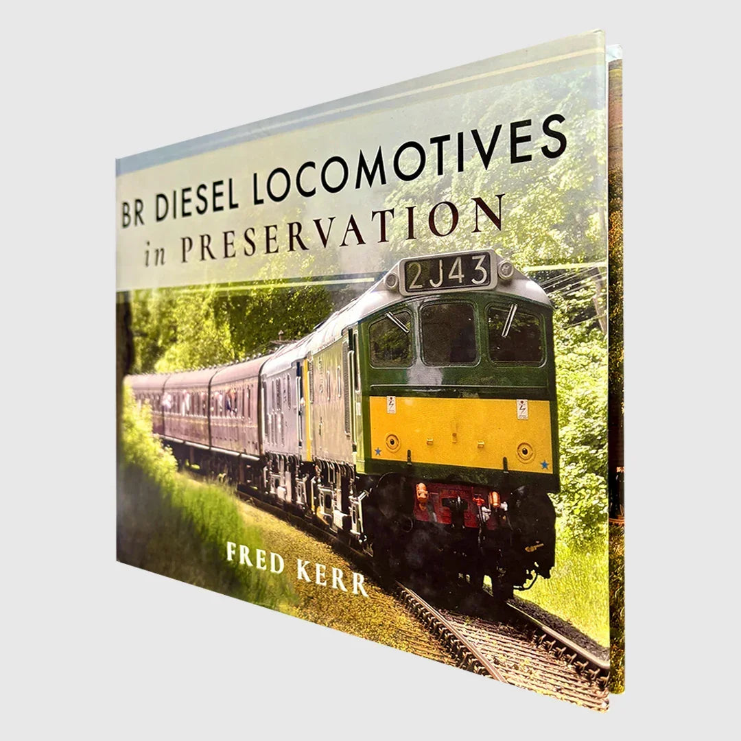 BR Diesel Locomotives in Preservation Book by Fred Kerr - Jaiman Toys