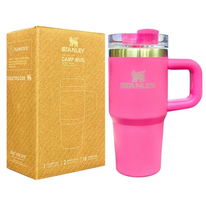 Stanley Quencher H2.0 The Stay Hot Tumbler 14 OZ | 360 ML (Pink) - Jaiman Toys