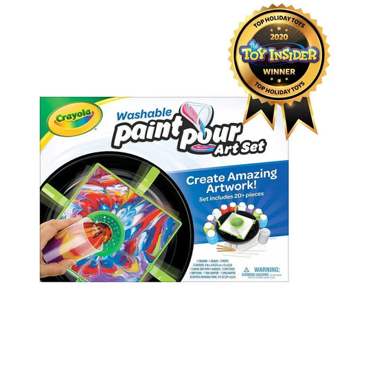 Crayola Washable Paint Pour Art Set for Kids above 8+ Years - Jaiman Toys