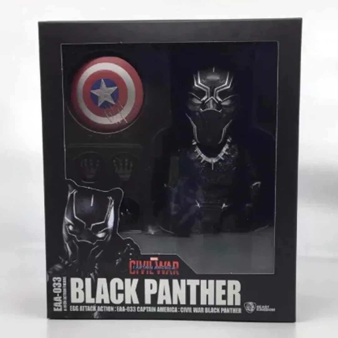 Black Panther Egg Attack Action EAA-033 Beast Kingdom Captain America: Civil War Action Figure - Jaiman Toys