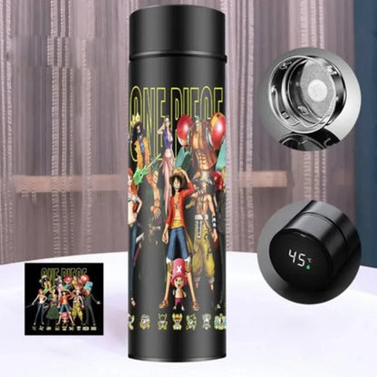 ChillSip Thermos Water Bottle | Water Bottle with LED Temperature Display | Stainless Steel Perfect for Hot & Cold Drinks (1 Pc) Vol- 500 ml - Jaiman Toys