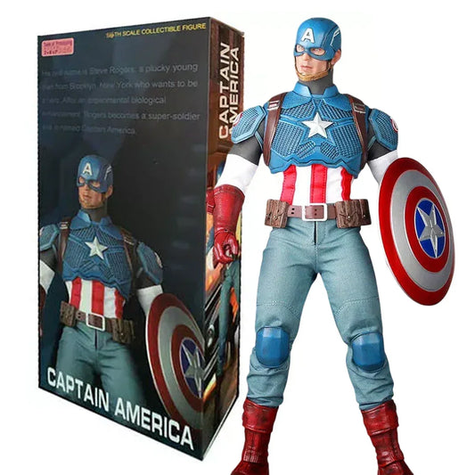 Captain America Marvel Avengers 12" Action Figure - Jaiman Toys