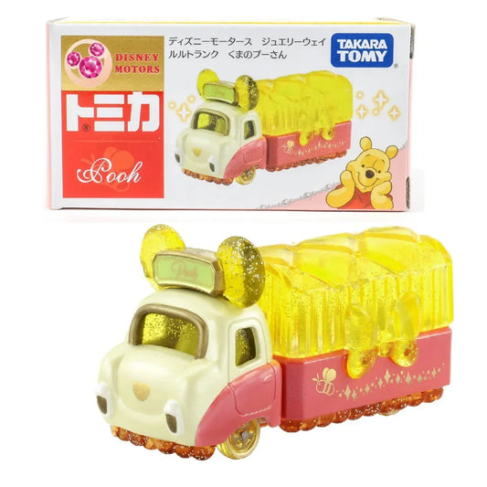 Disney Motors Jewelryway Lulu Trunk Pooh- TAKARA TOMY -Diecast Scale Model Car - Jaiman Toys