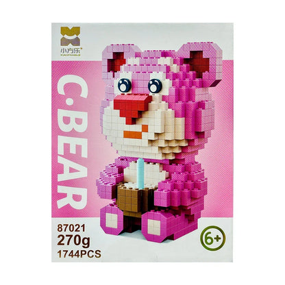 C. Bear Building Blocks Minifigure 6 Inch as Birthday Gift for Kids - Jaiman Toys