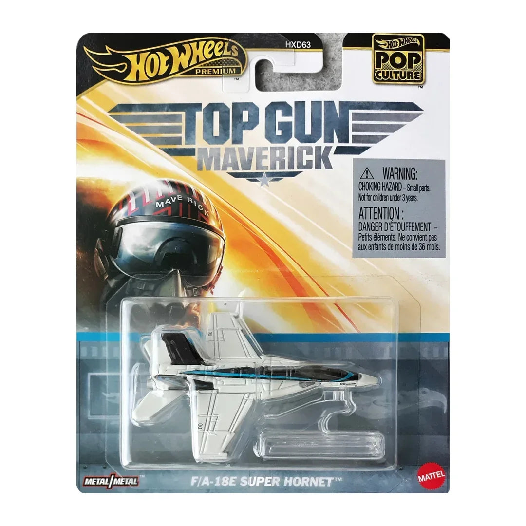 Hot Wheels Premium Pop Culture F/A-18E Super Hornet Plane Top Gun Maverick - Jaiman Toys