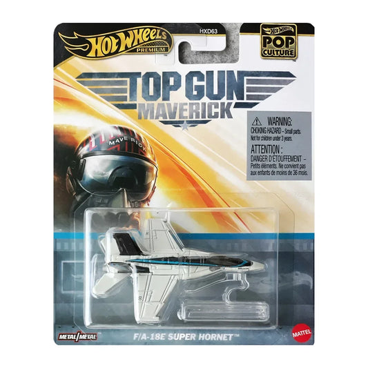 Hot Wheels Premium Pop Culture F/A-18E Super Hornet Plane Top Gun Maverick - Jaiman Toys