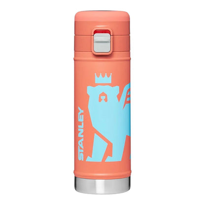 Stanley FlowSteady™ Big Bear Bottle 12 OZ | 360 ML (Pink) - Jaiman Toys