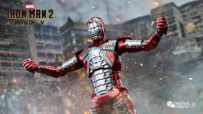 ZD Toys Ultimate Action Figure 7″ Iron Man Mark V (MK5) – Marvel Avengers Edition (No Light‑Up) - Jaiman Toys