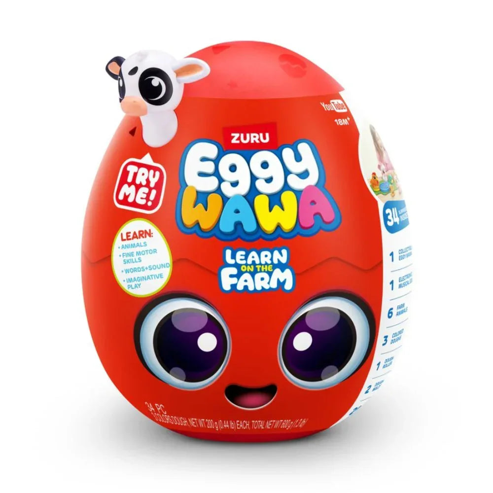 ZURU Eggy wawa Farm Animals Surprise Egg - Jaiman Toys